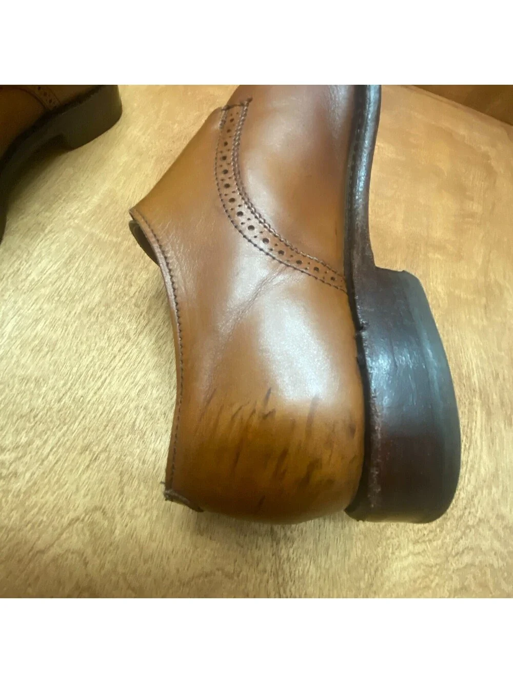 Allen Edmonds St. John's Double Monk Strap Brown Leather Shoes Mens Size 10.5 3E